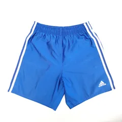 【adidas】　スポーツウエア　短パン　半ズボン　ブルー  青　アディダス　キッズウエア　S