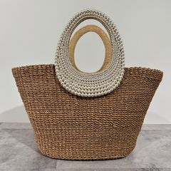 anatelier パールかごバック anatelier パール装飾 かごバッグ - メルカリ
