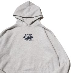 90's USA製 イーグルUSA 3段 カレッジプリントプリント スウェット パーカー (XL) 霜降り灰 90年代 アメリカ製 旧タグ オールド アメリカ古着 USED ビンテージ ヴィンテージ