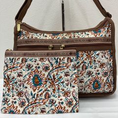 こ*ん様 2点セット LeSportsac ショルダーバック 花柄 キレイ ポー 