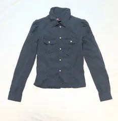 【220748】DIESEL ディーゼル  長袖シャツ　コットン100％　XS メンズ  ・ ブルー系