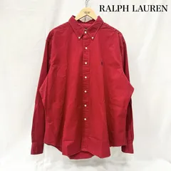ラルフローレン ポニー刺繡 長袖シャツ ボタンダウン ビックシルエット メンズ XXL ISItems【USED】【古着】【中古】50154720