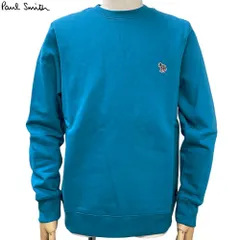 ポールスミス Paul Smith 新品 トップス スウェット トレーナー クルーネック M2R 027R KZEBC2 ブルー系 LS SWEATSHIRT ワンポイント シマウマ ゼブラ メンズ M/L 並行輸入品 送料無料のサムネイル