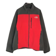 THE NORTH FACE ノースフェイス APEX ソフトシェルジャケット アウトドア レッド(メンズ M)中古 古着 X4542
