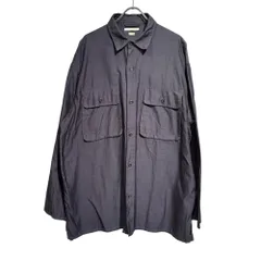 BLURHMS (ブラームス) Supima Chambray CPO Shirt Jacket ネイビー 4のサムネイル