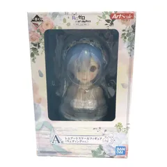 【中古】未開封)A賞 レム アートスケールフィギュア ウェディングVer.[18]