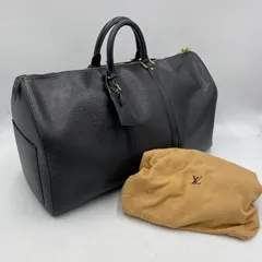 【現状渡し品】LOUIS VUITTON ルイ・ヴィトン M42962 エピ キーポル 50 ボストンバッグ 鞄 【179-260309-ks-02-tei】