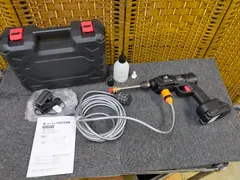 夢 コードレス高圧洗浄機 DT-YKS2212 充電式 高圧洗浄機 洗車 動作OK 掃除 玄関 壁