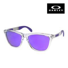 OAKLEYフロッグスキン9245 96 CLEAR /PRIZM VIOLET - メルカリ