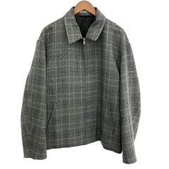 17AW AURALEE ダブルフェイスチェックブルゾン4 オーラリー - メルカリ
