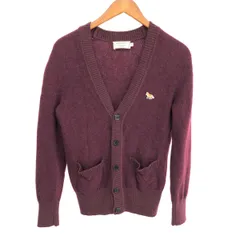 MAISON KITSUNE メゾンキツネ カーディガン サイズ:XS  KMK-18500-B   ボルドー メンズ / 243001004203のサムネイル