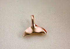 ハワイアンジュエリー ピンクシルバー ホエールテール ペンダントネックレス SG ハワイアンアクセサリー レディース クリスマス