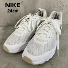 NIKE ナイキ エア マックス インビガー 749866-100 スニーカー ホワイト ローカット スポーツ ランニング シューズ ウォーキング 運動靴 軽量 メッシュ 通気性 カジュアル ストリート 紐靴 ロゴ 替え紐なし  24cm ★ ■■