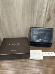 GUCCI レザー ブラック コインケース 9026 - メルカリ