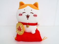 ちいかわ ハチワレ 招き猫 ぬいぐるみ - メルカリ