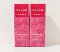 デルマQII マイルドピーリングゲルCL ダマスクローズの香り 2本セット 洗顔料