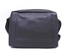 LANVIN ランバン レザー 切替 ショルダー バッグ 黒 ■■ メンズ