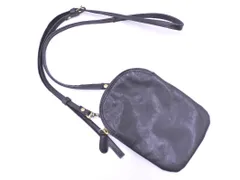 fes フェス レザー ミニ ショルダー バッグ 黒 ■■ レディース