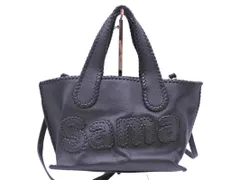 Samantha Thavasa サマンサタバサ レザー ショルダー 付き 2WAY ハンド バッグ 黒 ■■ レディース