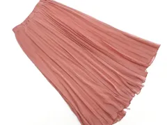 ZARA ザラ ロング プリーツ スカート sizeM/ピンク ■◇ レディース