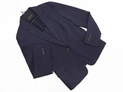 UNITED ARROWS ユナイテッドアローズ ストライプ テーラード ジャケット size36/紺 ■◇ レディース