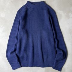 LINK&CHAIN Heavy Gauge リンチ セーター 青 肩ボタン - メルカリ