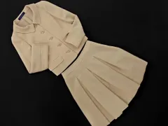 M S GRACY エムズグレイシー ジャケット スカート セットアップ size38/ベージュ ■◇ レディース