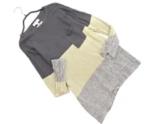 BEAUTY & YOUTH ビューティ&ユース ユナイテッドアローズ リネン100% ニット セーター sizeS/グレー ■◇ メンズ