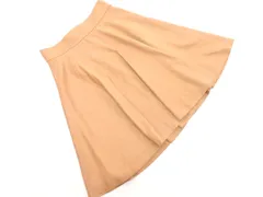 BLUE LABEL CRESTBRIDGE ブルーレーベル クレストブリッジ フレア スカート size38/キャメル ■◇ レディース