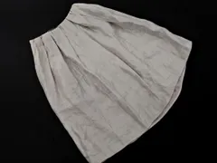 nano universe ナノユニバース Aライン 台形 スカート size36/グレー ■◇ レディース