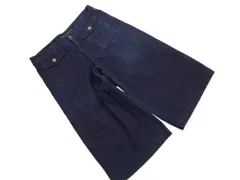 Spick & Span スピック＆スパン ハーフ デニムパンツ size38/紺 ■◇ レディース