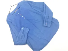 JOURNAL STANDARD relume ジャーナルスタンダードレリューム プルオーバー シャツ 青 ■◇ レディース