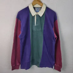 90s LANDS' END US製　ランズエンド ラガーシャツ マルチカラー Mサイズ メンズ 古着 アメカジ ストリート