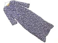 URBAN RESEARCH ROSSO アーバンリサーチロッソ 花柄 カシュクール ワンピース sizeF/紺 ■◇ レディース