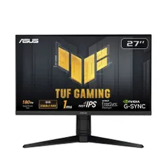 ★☆　2201618 ++　美品 ASUS VG27AQL3A ゲーミングモニター TUF Gaming ブラック ［27型 /WQHD(2560×1440） /ワイド /180Hz］