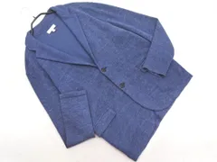 BEAUTY & YOUTH ビューティ&ユース ユナイテッドアローズ リネン混 ニット ジャケット sizeM/青 ■◇ メンズ