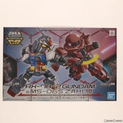 SD 건담 크로스 실루엣 RX-78-2 건담 & 샤아 전용 자쿠 II 기동 전사 건담 프라 모델 (5060276) 반다이 스피릿