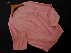 Apuweiser-riche アプワイザーリッシェ Vネック カーディガン size2/ピンク ■◇ レディース