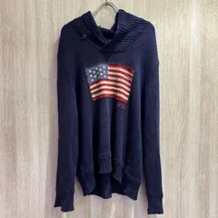 Polo by Ralph Lauren 国旗デザインニット G0266
