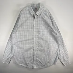 古着 ブルックスブラザーズ Brooks Brothers 長袖シャツ 胸ポケ MADISON ボタンダウン L  ブルー系 チェック メンズ