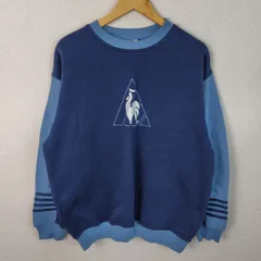 le coq sportif ルコックスポルティフ スウェット ビッグロゴ ネイビー Lサイズ メンズ 古着 スポーツMIX ストリートのサムネイル