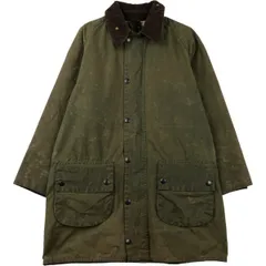 古着 80~90年代 バブアー Barbour GAMEFAIR ゲームフェアー 旧3ワラント ワックスコットン オイルドジャケット 英国製 C38/eaa614857のサムネイル