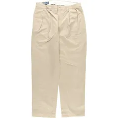 古着 ラルフローレン Ralph Lauren POLO by Ralph Lauren ETHAN PANT ツータック チノパンツ メンズw34相当/eaa477352