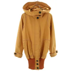 DOUBLE STANDARD CLOTHING ダブルスタンダードクロージング 日本製 フードジャケット M キャメル レディース 古着のサムネイル