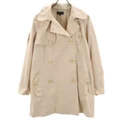 A.P.C. アーペーセー トレンチコート 36 ペールオレンジ レディース 古着のサムネイル