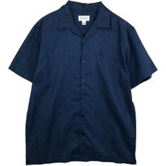美品 90s バーバリー シャツ 半袖 開襟 ホース刺繍 ビンテージ M