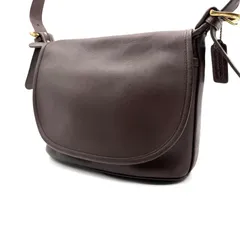 【良品】OLDCOACH y2k shoulder bag brown leather vintage コーチ ショルダーバッグ