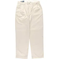 古着 ラルフローレン Ralph Lauren POLO by Ralph Lauren ツータック チノパンツ メンズw32相当/eaa477349