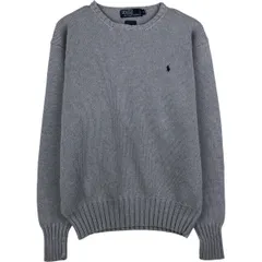 古着 ラルフローレン Ralph Lauren POLO by Ralph Lauren コットンニットセーター メンズM相当/eaa547888