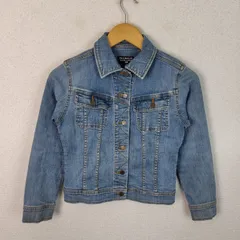 POLO JEANS RALPH LAUREN ポロジーンズ ラルフローレン デニムジャケット ライトブルー 140サイズ レディース 古着 アメカジ ストリート